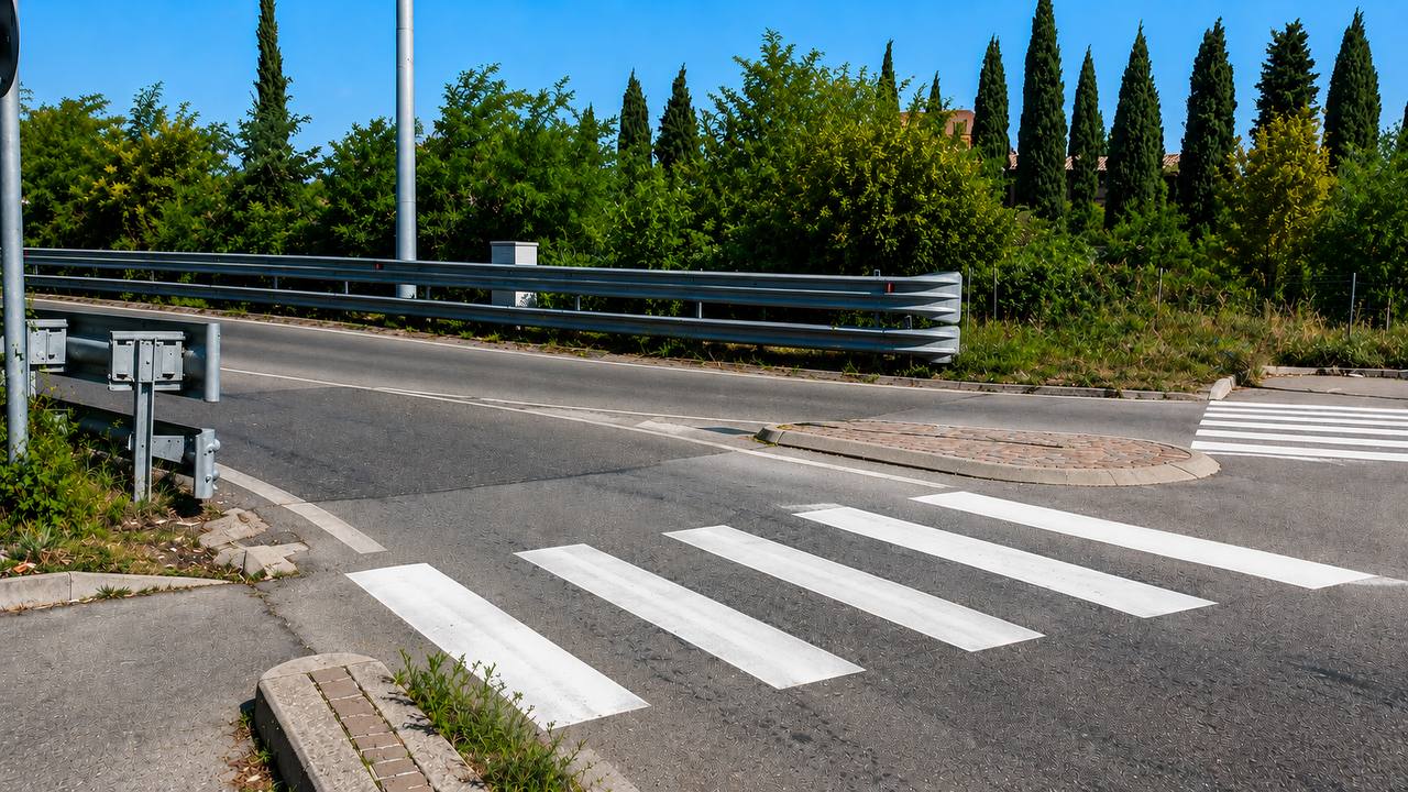 Attraversamento pedonale (strisce pedonali)
