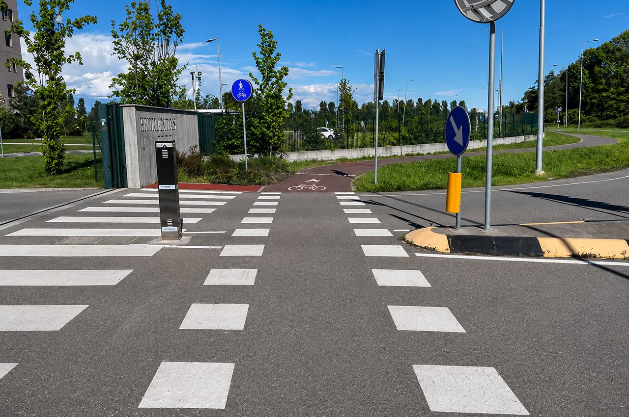 Attraversamento ciclabile