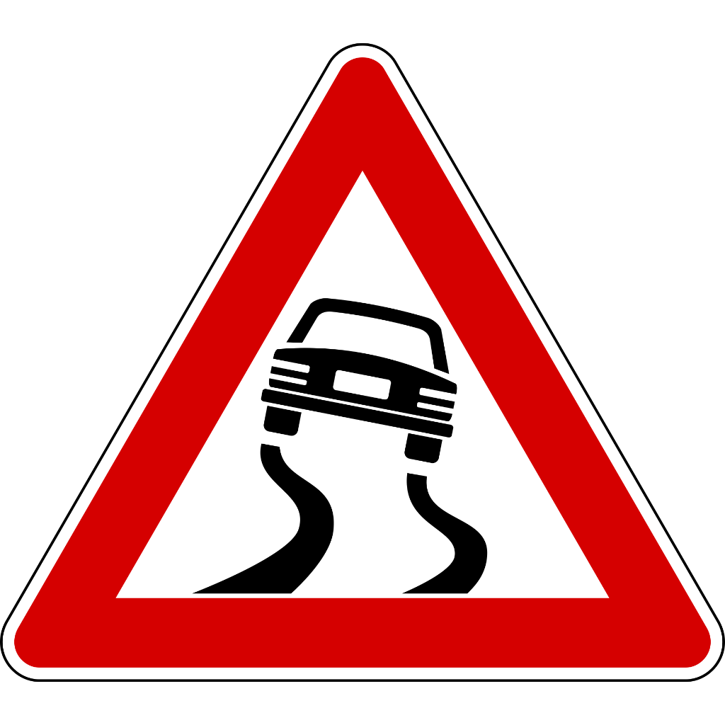 Strada sdrucciolevole